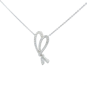 蝴蝶結鑽石項鏈 - WILLS JEWELLERY