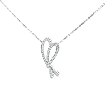 蝴蝶結鑽石項鏈 - WILLS JEWELLERY