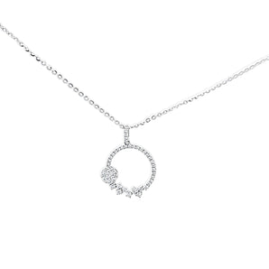 小圓圈碎星吊墜 - WILLS JEWELLERY