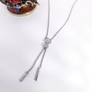 層次白鑽頸鏈 - WILLS JEWELLERY