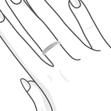 鑽石珠邊戒指 - WILLS JEWELLERY