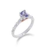 雷地恩粉紫藍寶石戒指 - WILLS JEWELLERY