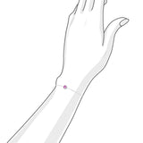 《圓 • 緣》粉紅寶石手鏈 - WILLS JEWELLERY