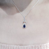 歐式宮廷吊墮 · 皇家藍藍寶石 - WILLS JEWELLERY