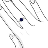 雷地恩形變色藍寶石鑽石戒指 - WILLS JEWELLERY