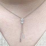 層次白鑽頸鏈 - WILLS JEWELLERY