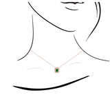 沙弗萊石四戴式吊墜戒指 - WILLS JEWELLERY