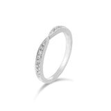 經典鑽石線戒 - WILLS JEWELLERY