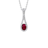 微醺・紅寶石鑽石吊墜 - WILLS JEWELLERY