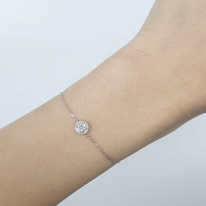 圓緣手鏈．鑽石 - WILLS JEWELLERY