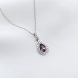 宮廷式吊墮 · 紫色尖晶石 - WILLS JEWELLERY