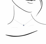 《圓 • 緣》藍寶石頸鏈 - WILLS JEWELLERY