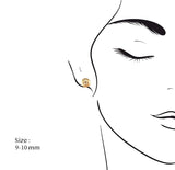 【網店限定】經典南洋金檳色珍珠耳環 - WILLS JEWELLERY