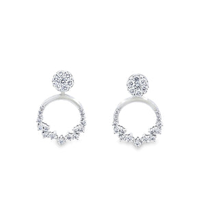 小圓圈碎星耳環 - WILLS JEWELLERY