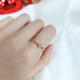 小蝴蝶結鑽石戒指 - WILLS JEWELLERY