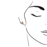 浪漫玫瑰造型鑽石耳環 - WILLS JEWELLERY