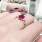 波浪・紅寶石鑽石戒指 - WILLS JEWELLERY