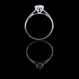 經典四爪大教堂式刀肶鑽石戒指款式 - WILLS JEWELLERY