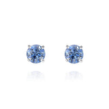 《圓 • 緣》藍寶石清鑲耳環 - WILLS JEWELLERY