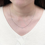 水泡鑽石項鏈 - WILLS JEWELLERY