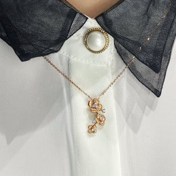 Season・鑽石拉絲吊墜 - WILLS JEWELLERY