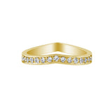 V形鑽石線戒III - WILLS JEWELLERY