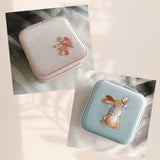 WILLS 精美綉花絲絨多用途旅行首飾盒 - WILLS JEWELLERY